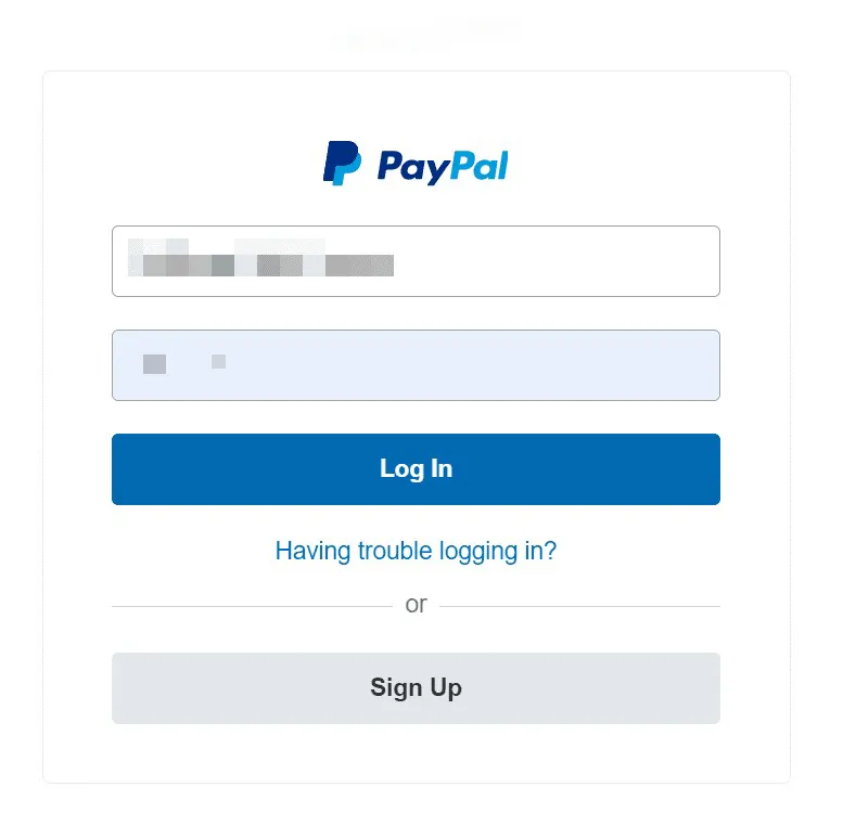 PayPal账户
